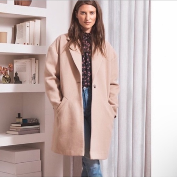 Elizabeth and James tan oversized trench coat size S - Picture 1 of 8